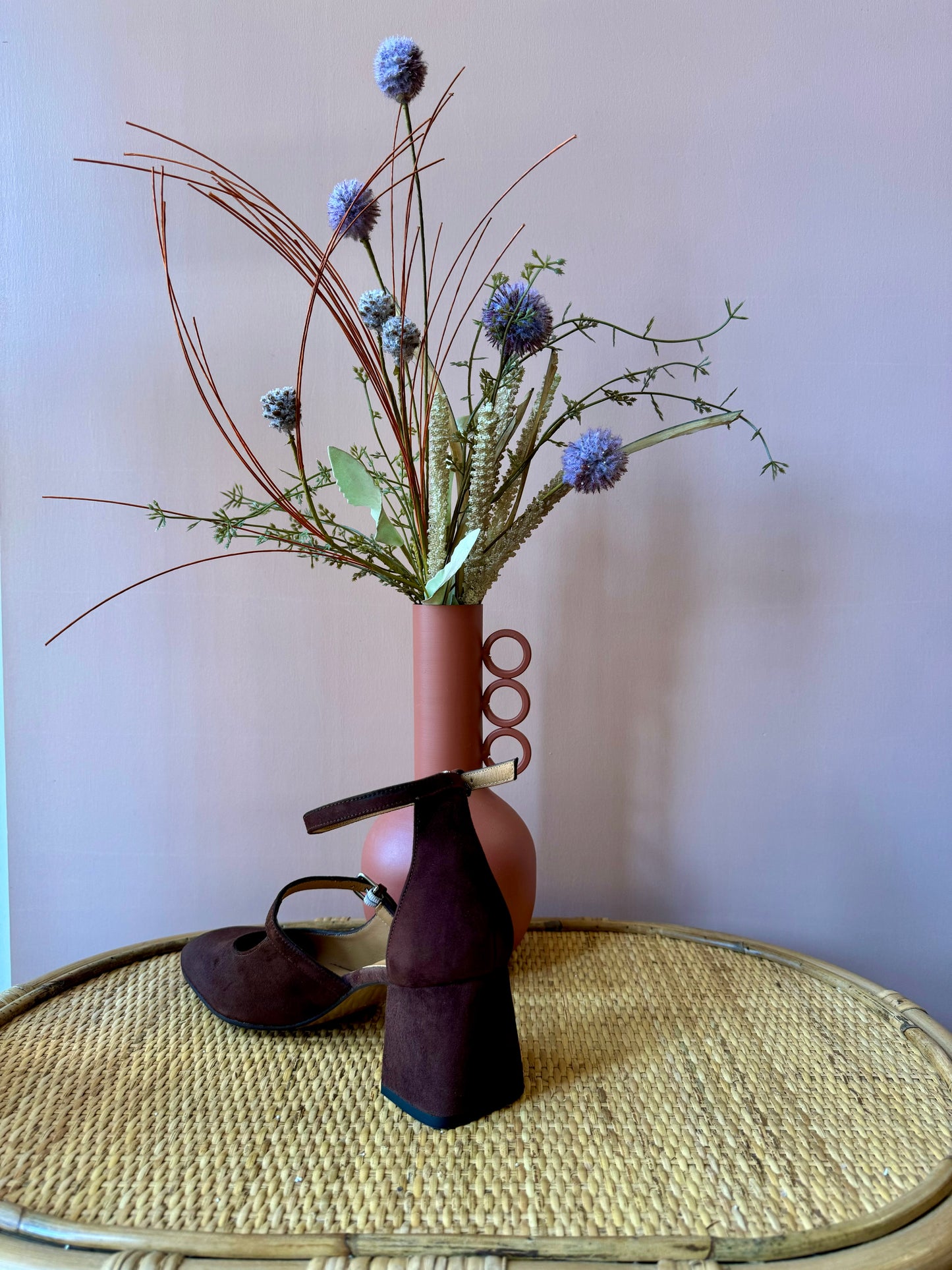 Tacco cioccolato Audley