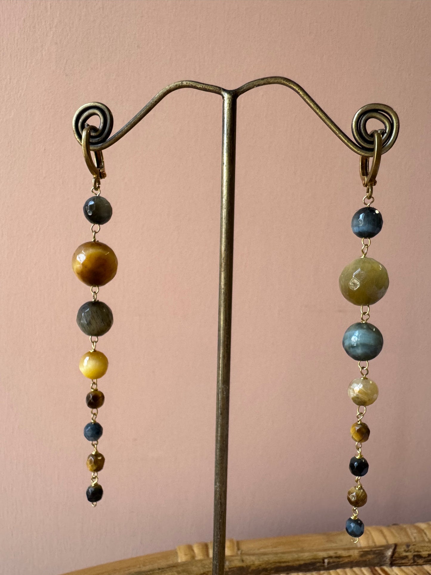 Orecchini Ariel BriocheHandmade Degradé
