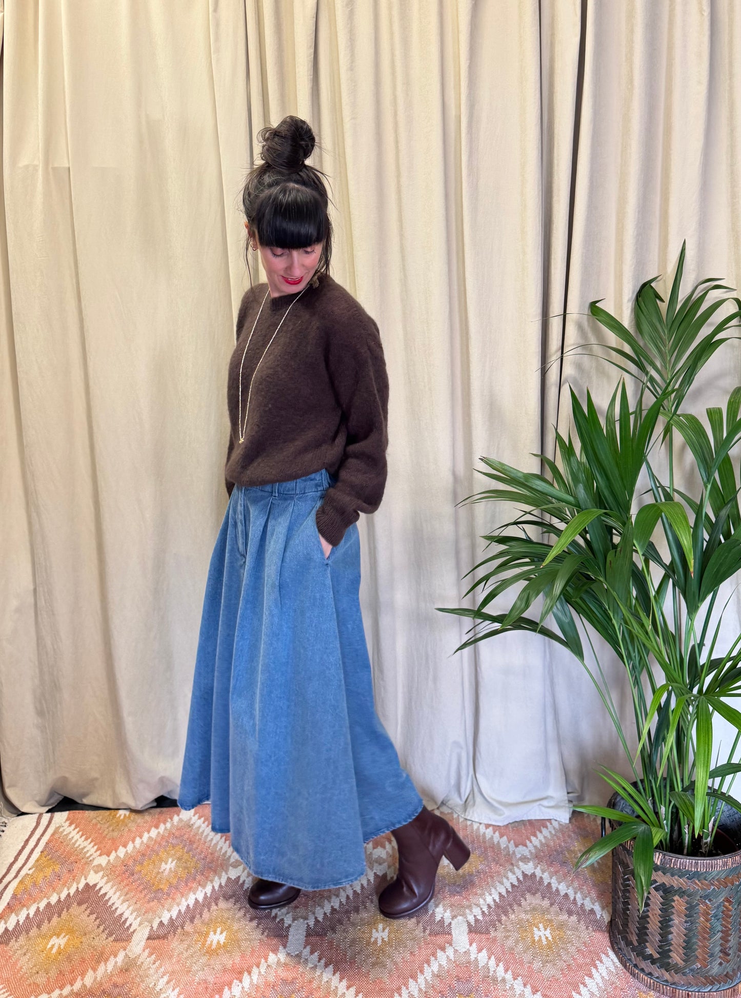 Gonna in denim BottegaChilometriZero