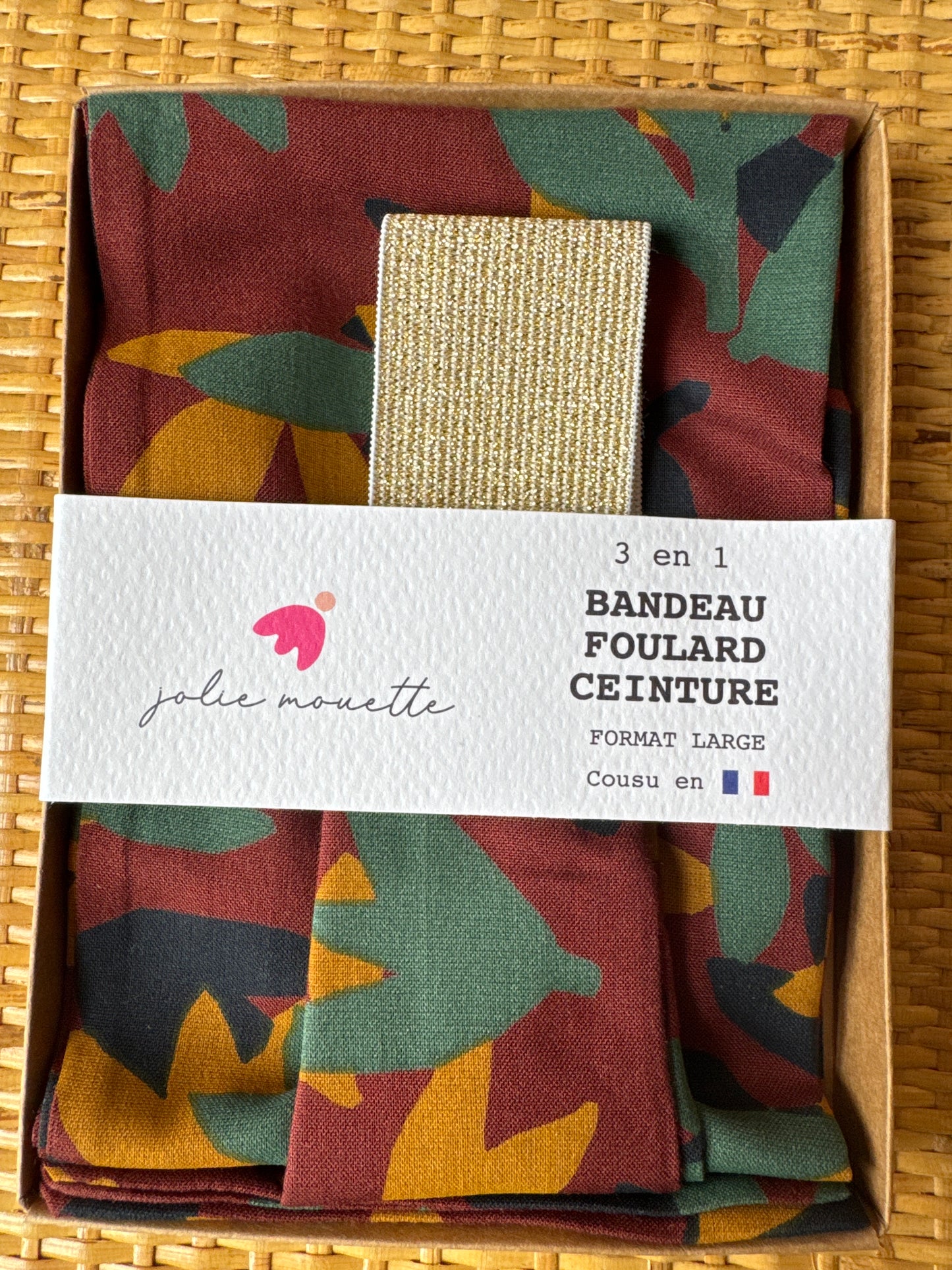 Fascia/cintura gianduia Jolie Mouette