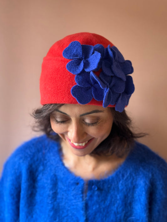 Cappello Fala rosso Ariane Lespire