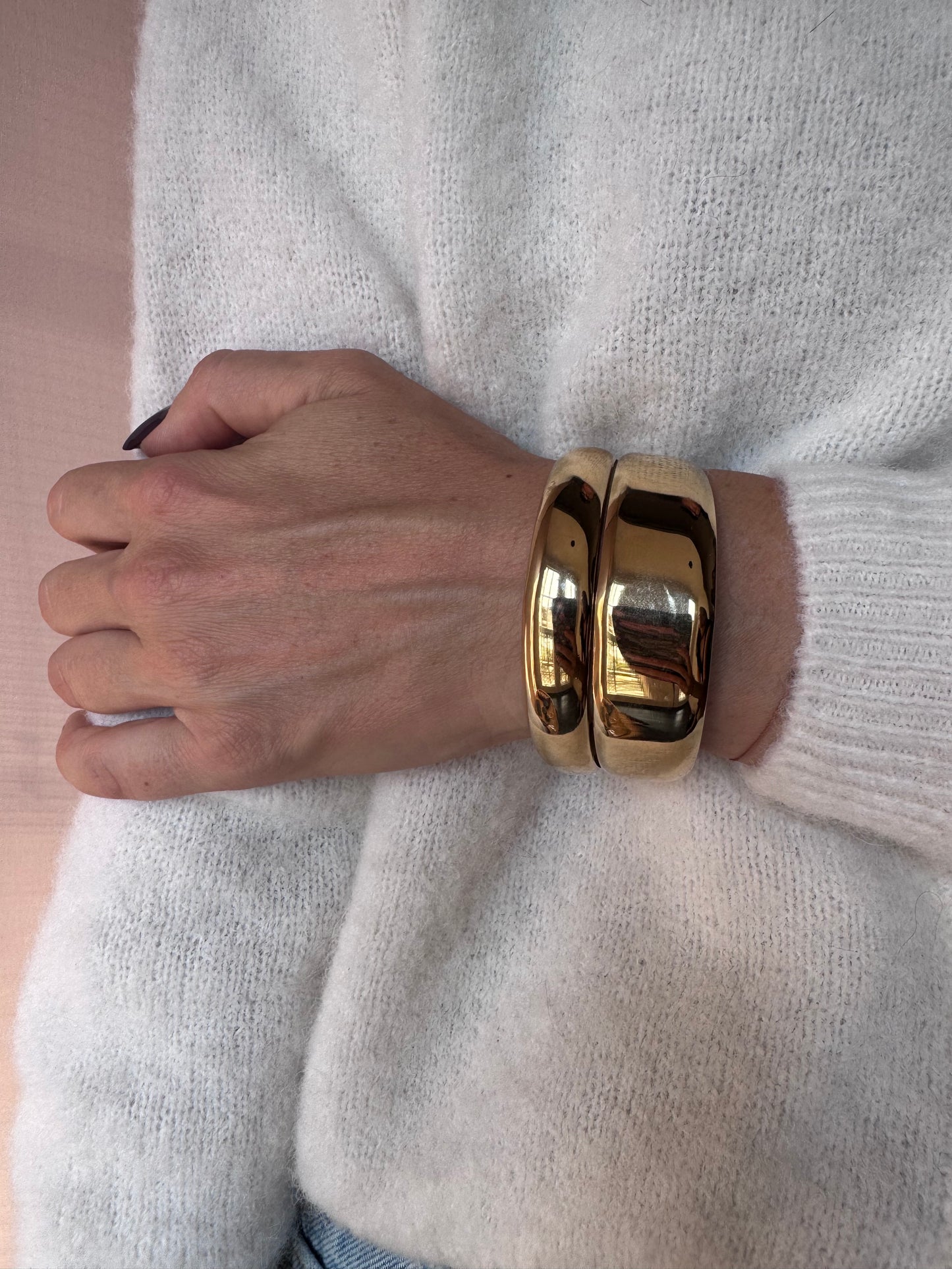 Bracciale rigido SFOGLIA