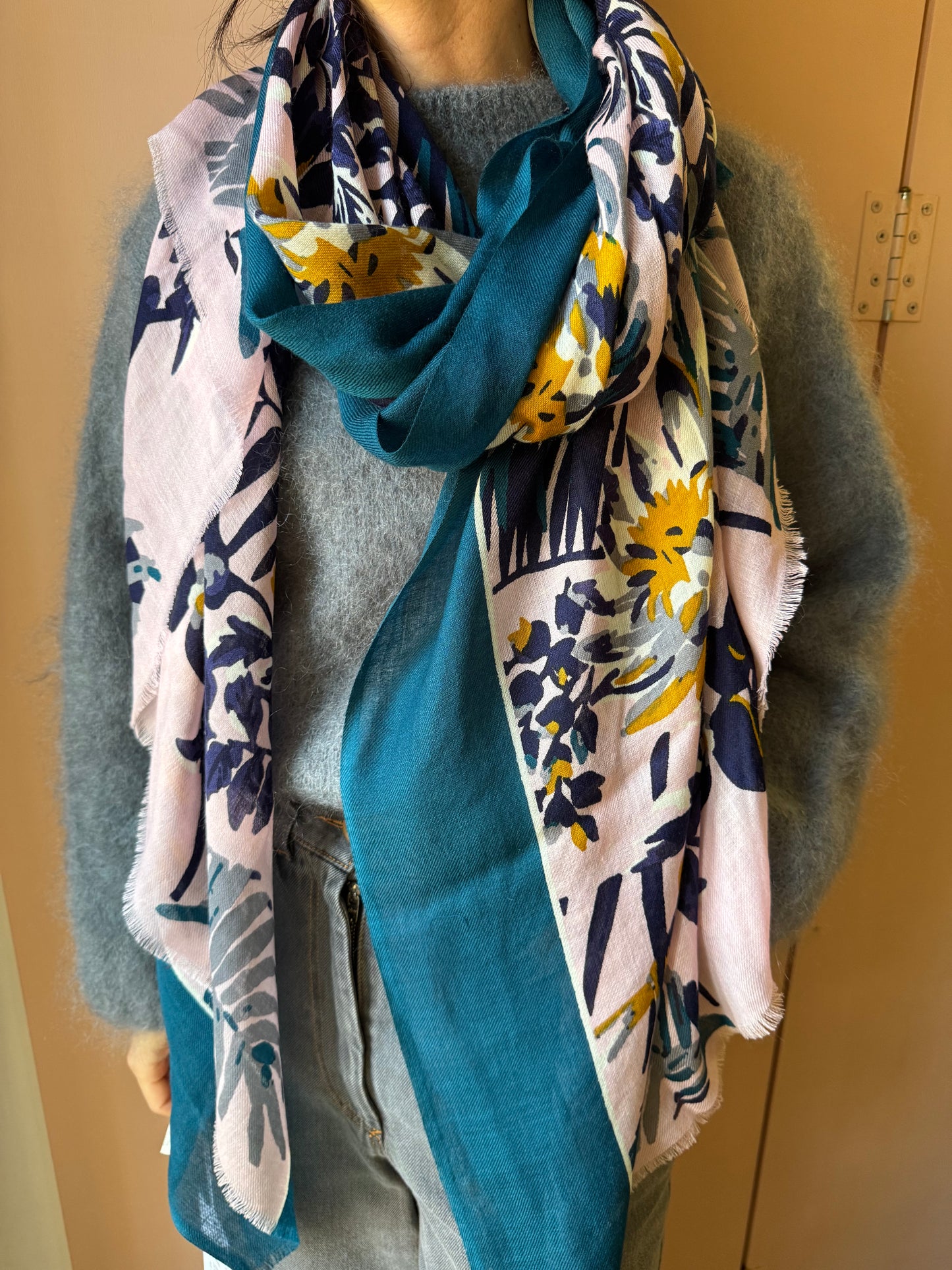 Sciarpa Dami petrolio Pyaar