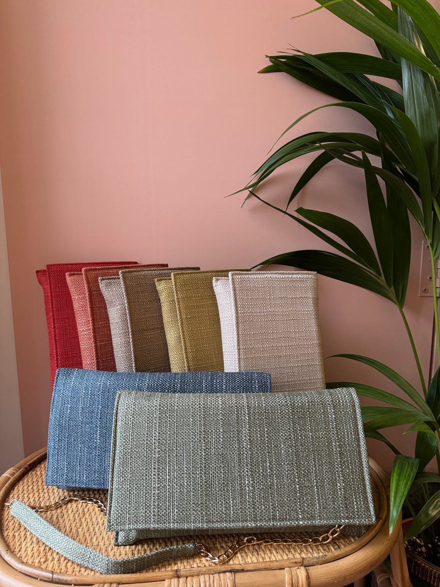 Pochette in tessuto