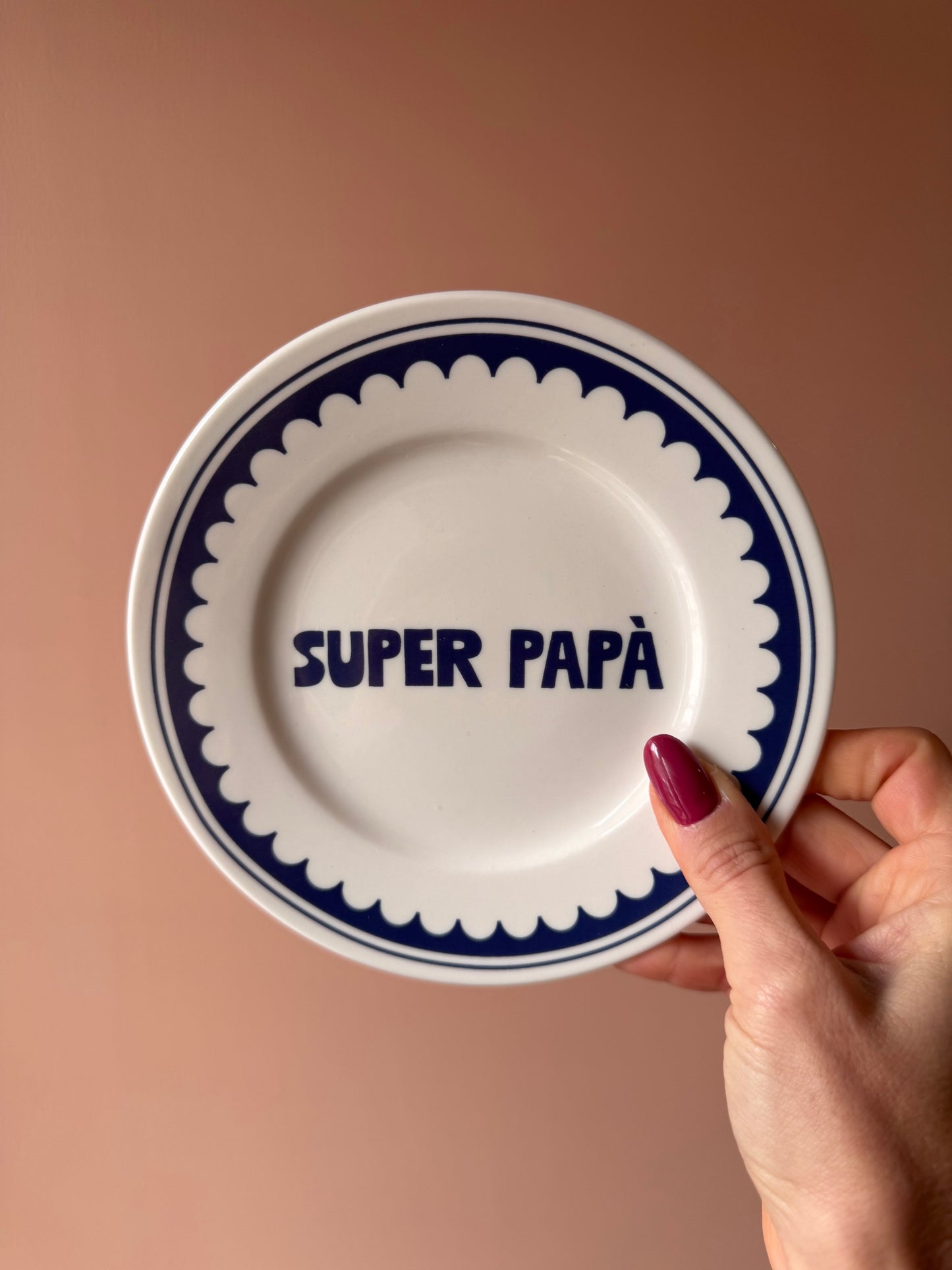 Piatto ILARIA.I “Super papà “