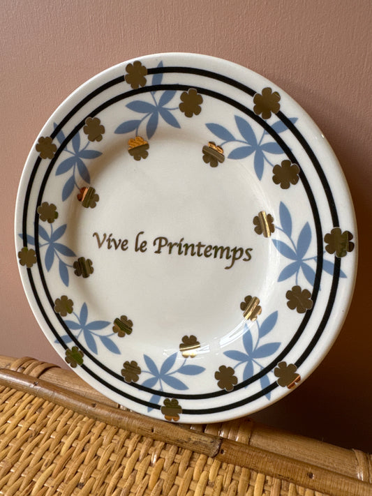 Piatto ILARIA.I “vive le printemps”