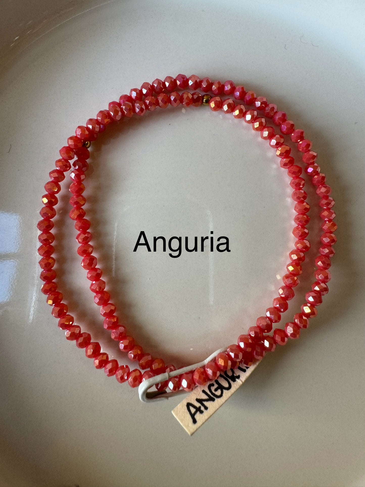 Bracciali cristallini elastici
