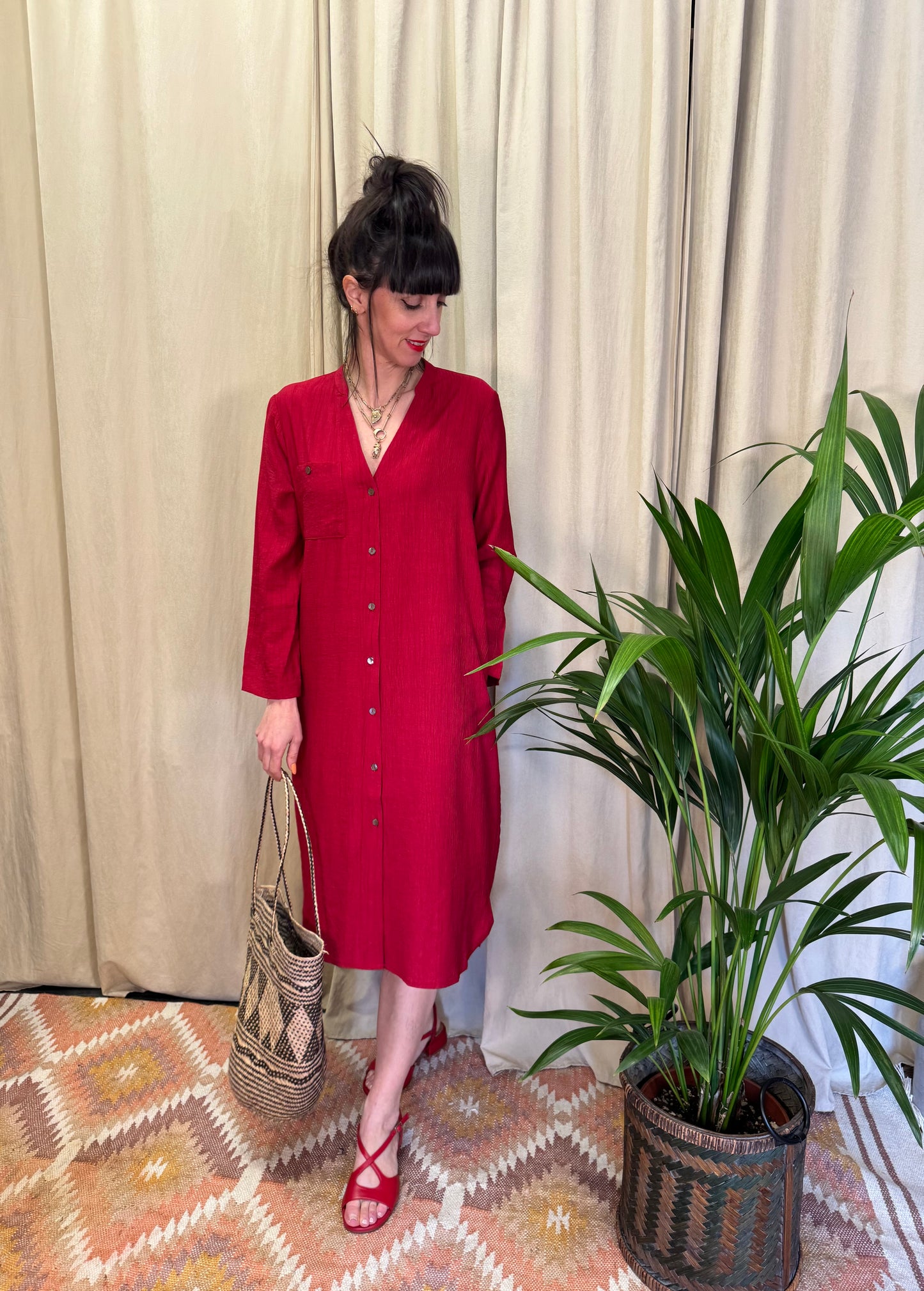 Chemisier rosso NiceThings
