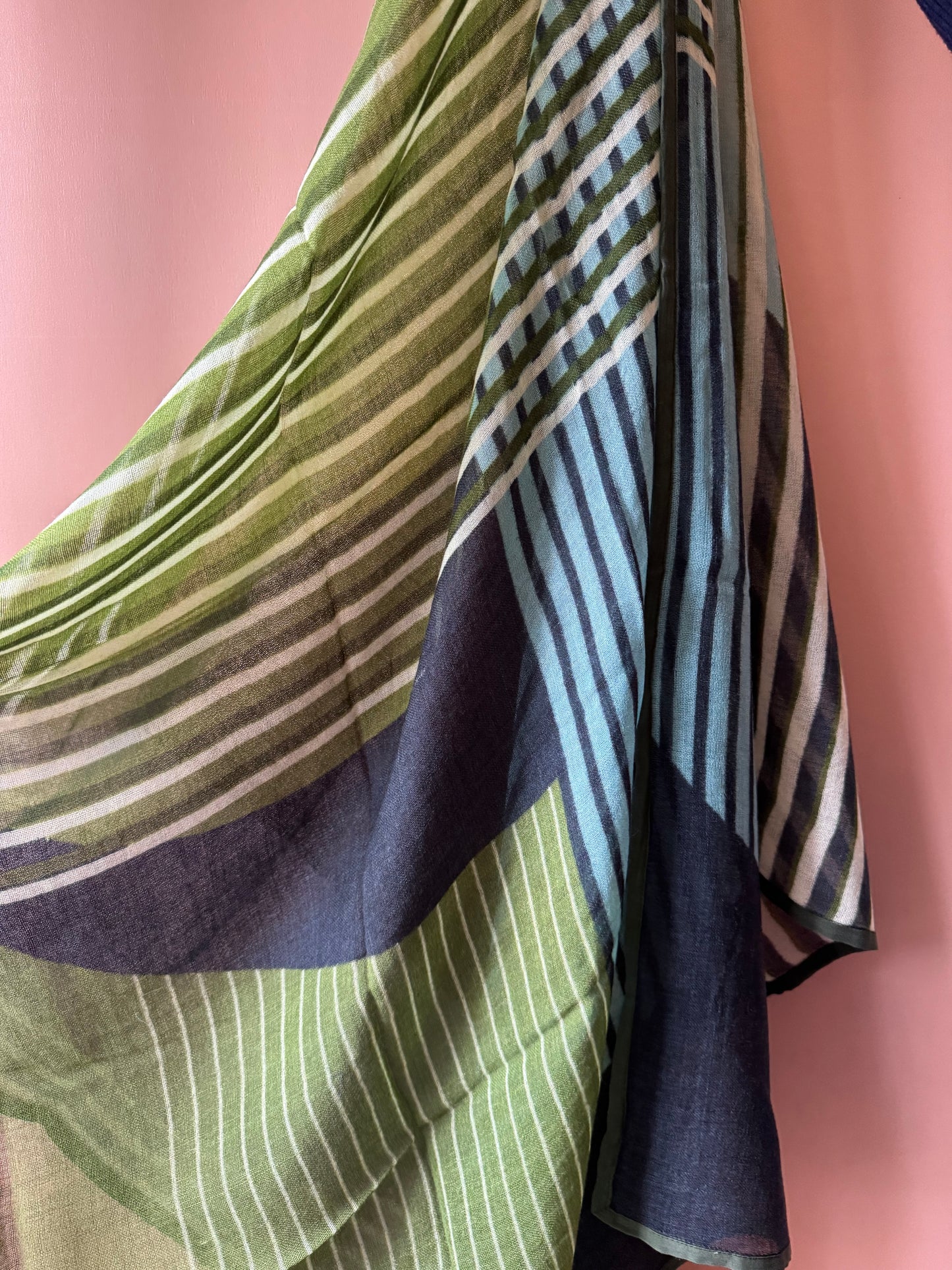 Sciarpa Dania verde SHALLS