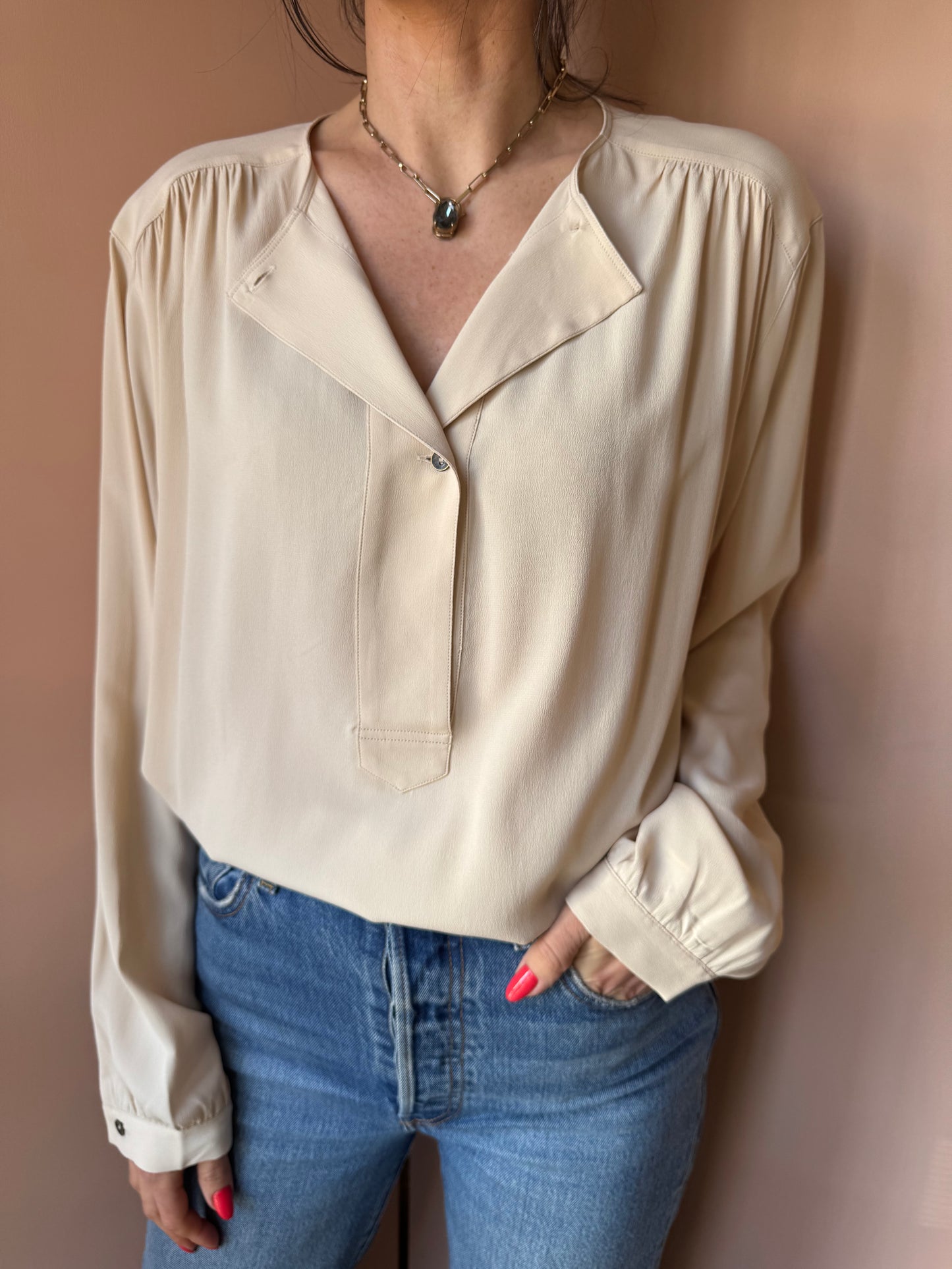 Blusa grano Pomandére