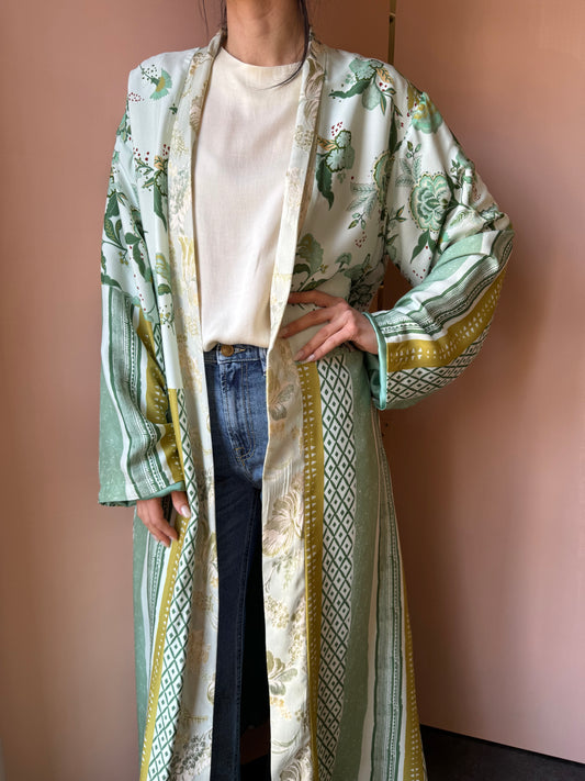 Kimono Wu Side fantasia menta