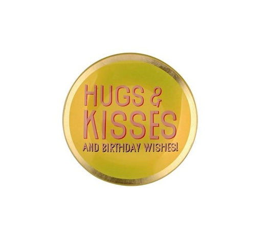 LOVE PLATES “HUGS & KISSES and birthday wishes”