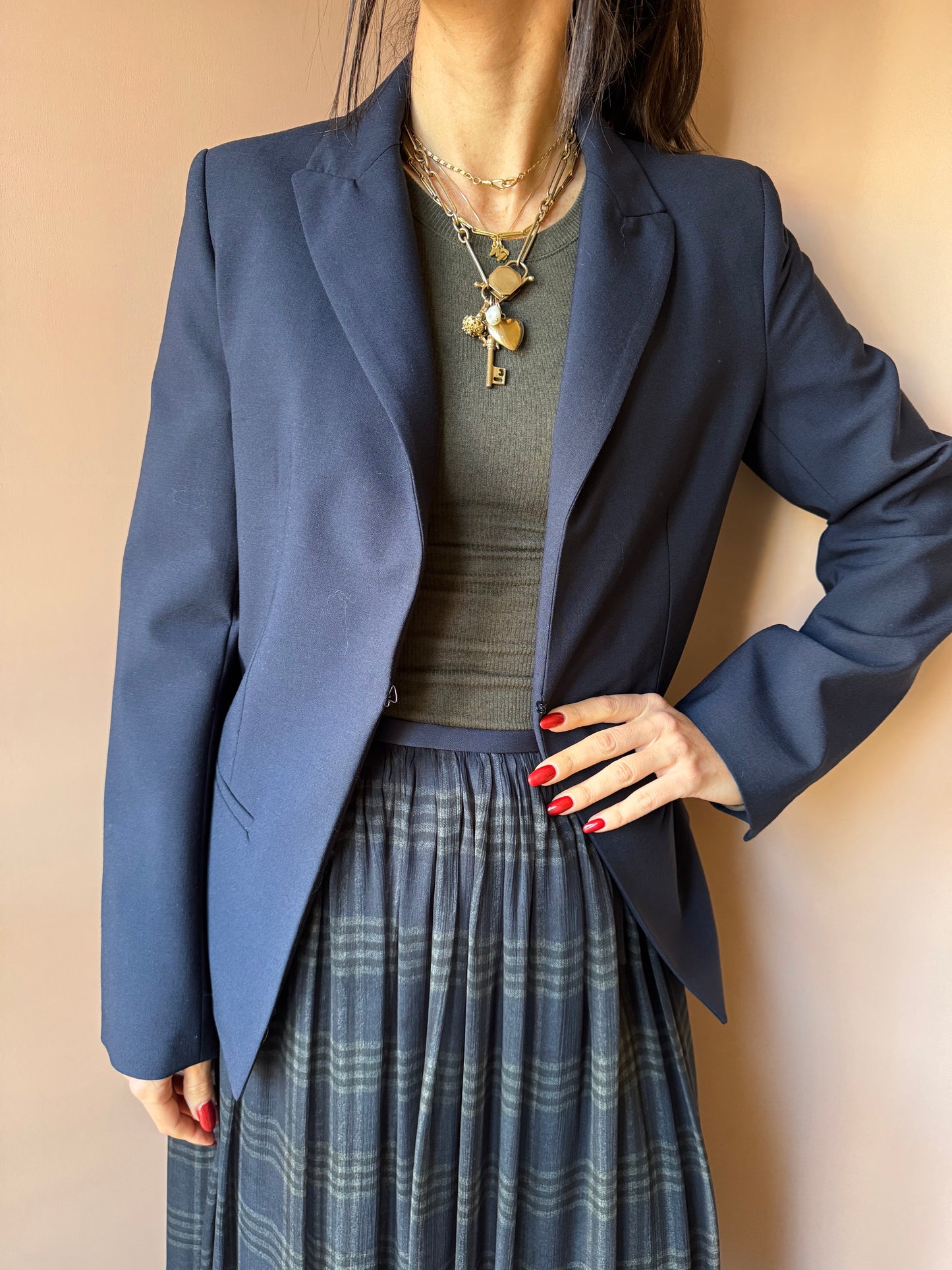 Giacca blu Ottod’ame