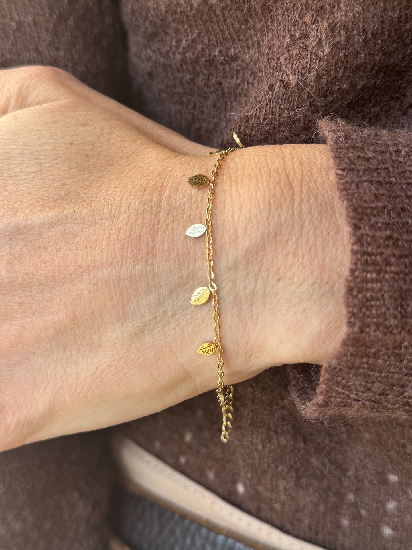 Bracciale Foglie