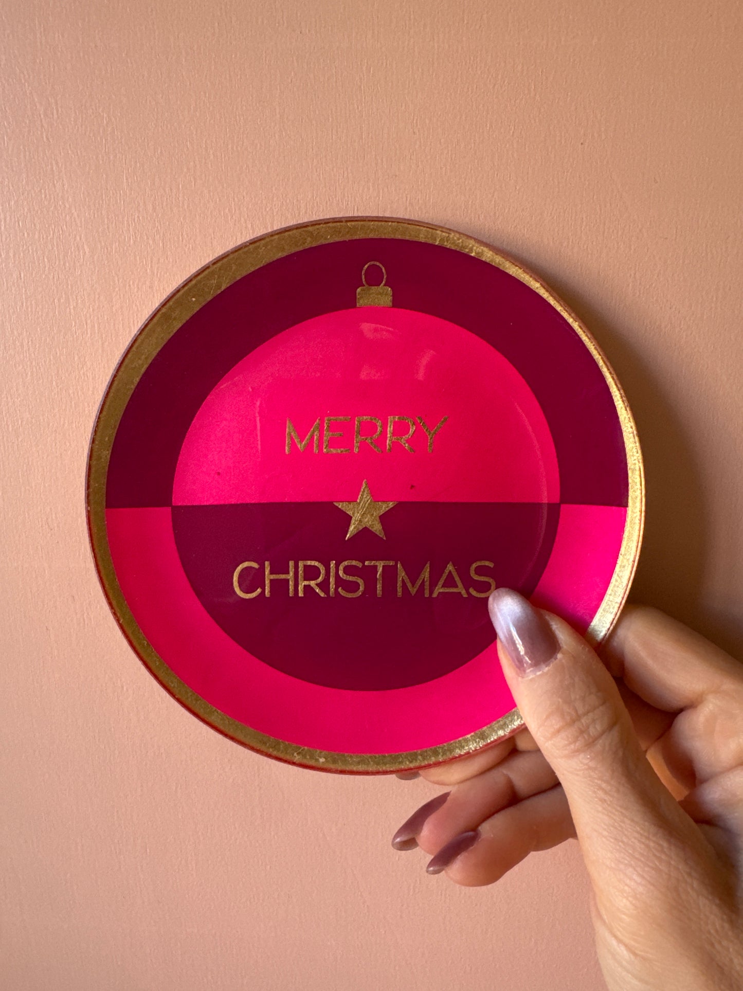 LOVE PLATES “MERRY CHRISTMAS ”