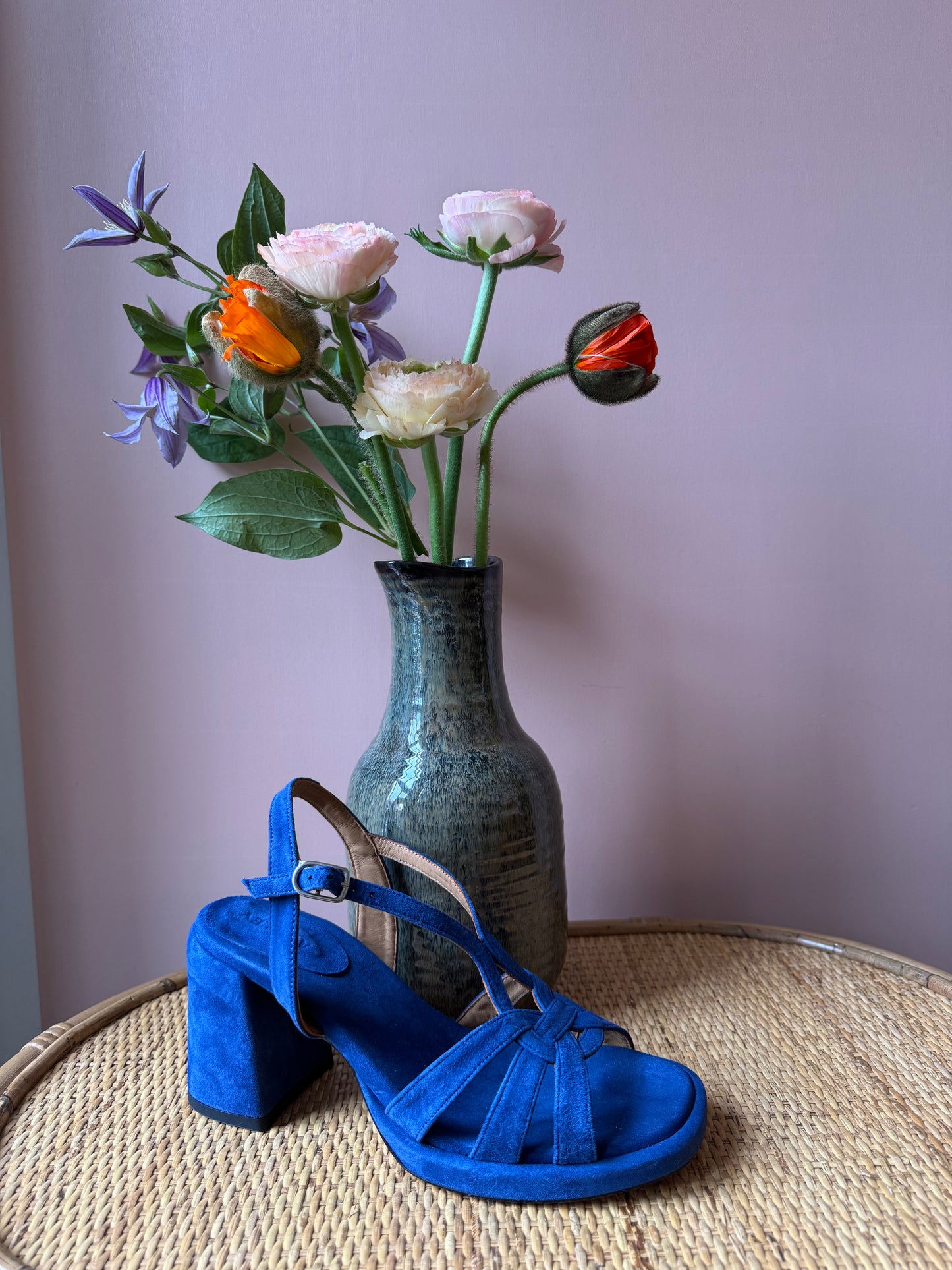 Sandalo blu Audley