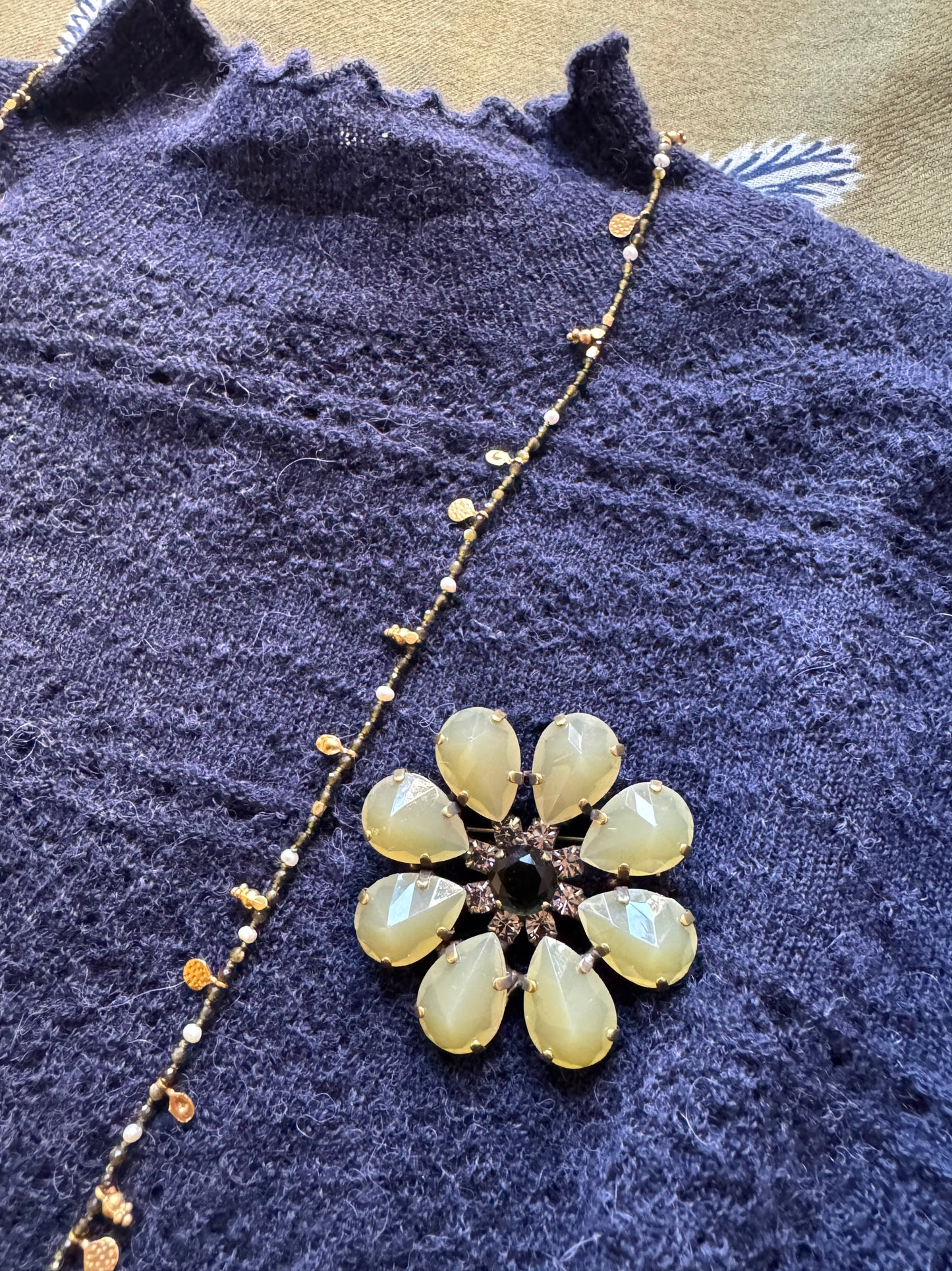 Spilla fiore piccola Unique