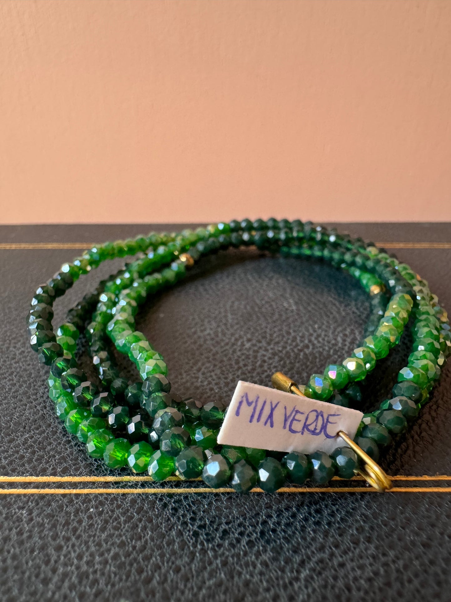 Bracciali cristallini elastici