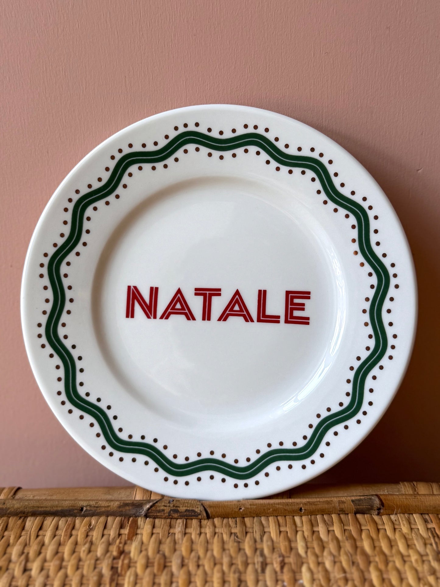 Piatto ILARIA.I “Natale”