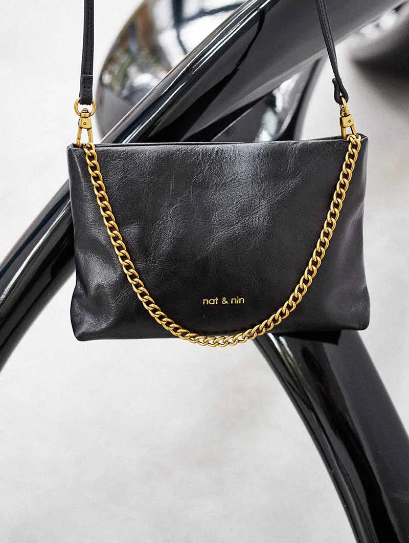 Borsa Molly nero Nat&nin
