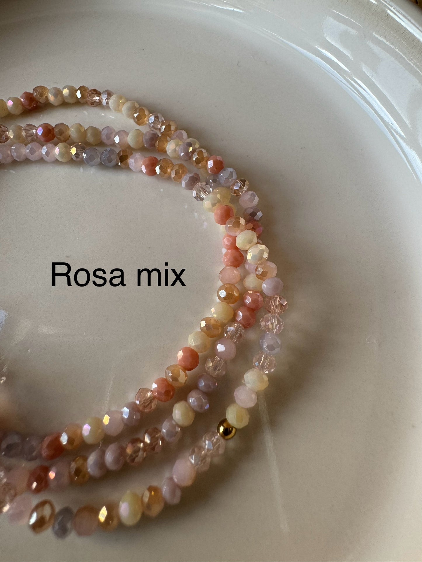 Bracciali cristallini elastici