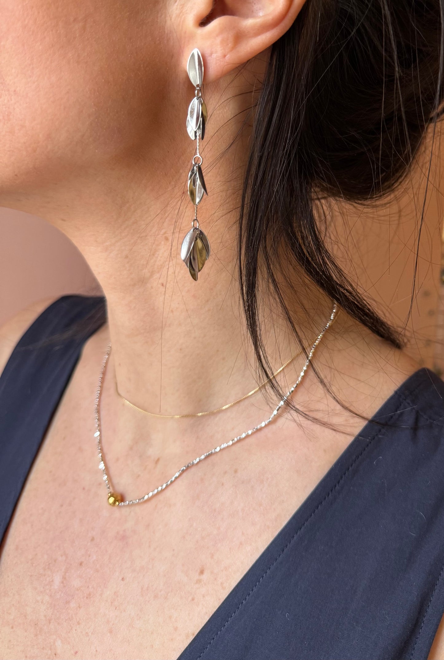 Orecchini foglioline