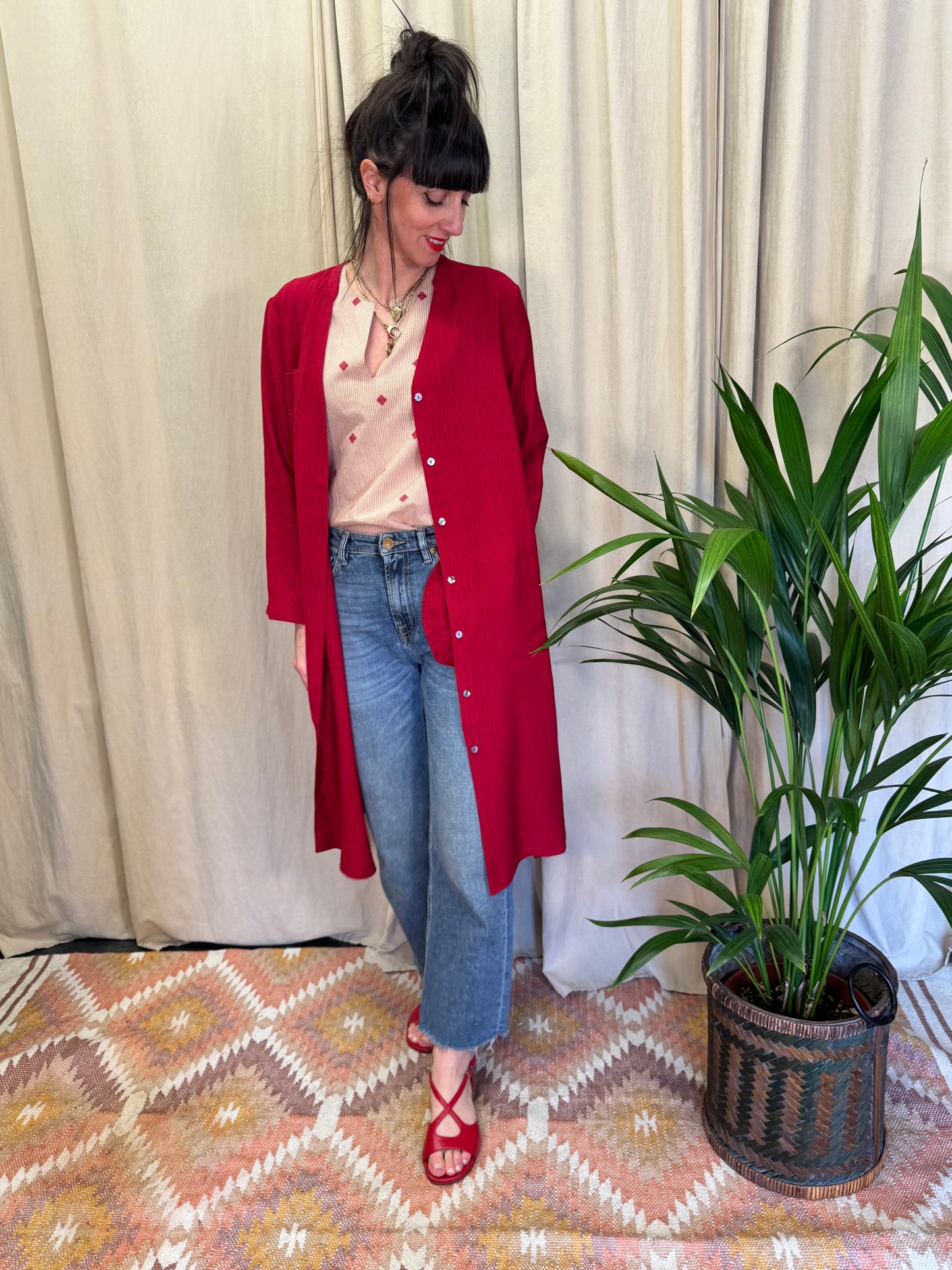 Chemisier rosso NiceThings