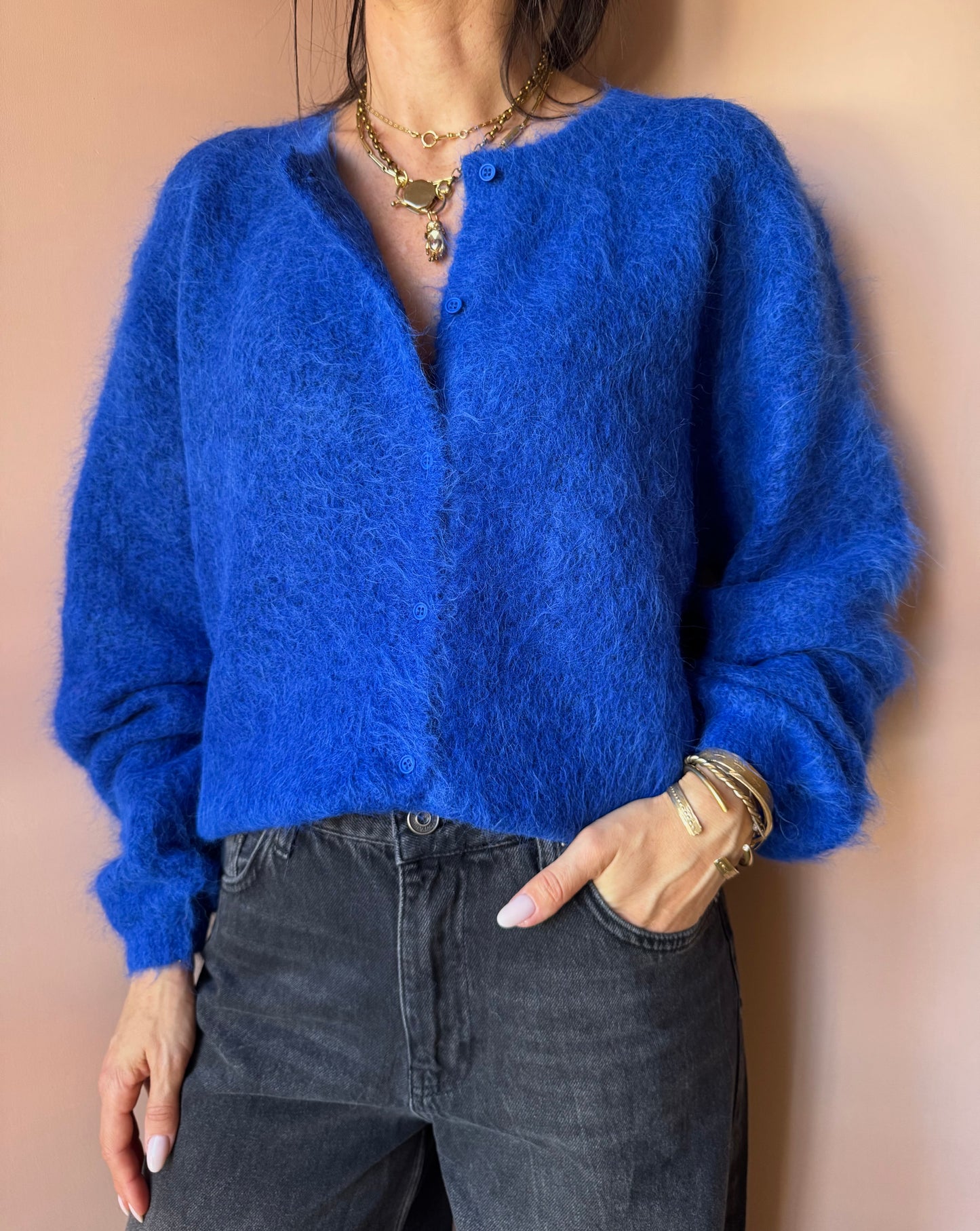 Cardigan NIB Bleuet American Vintage