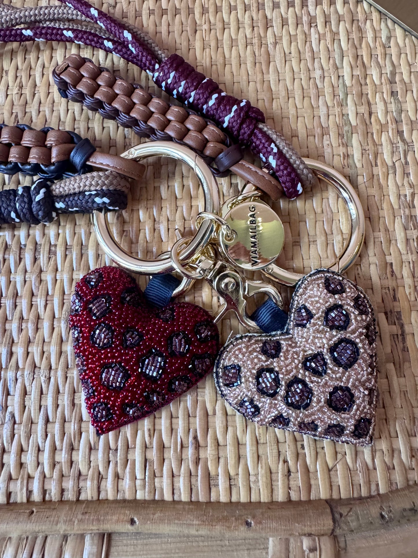 Charms/portachiavi cuore VIAMAILBAG