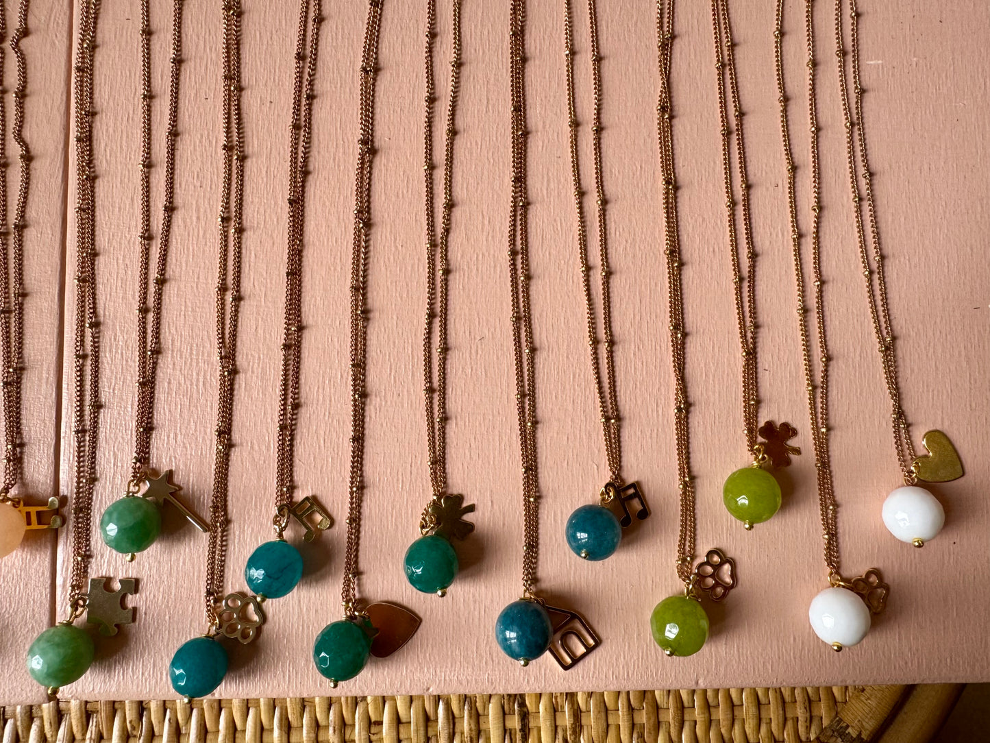 Collane Caramella BriocheHandMade pallina 12mm