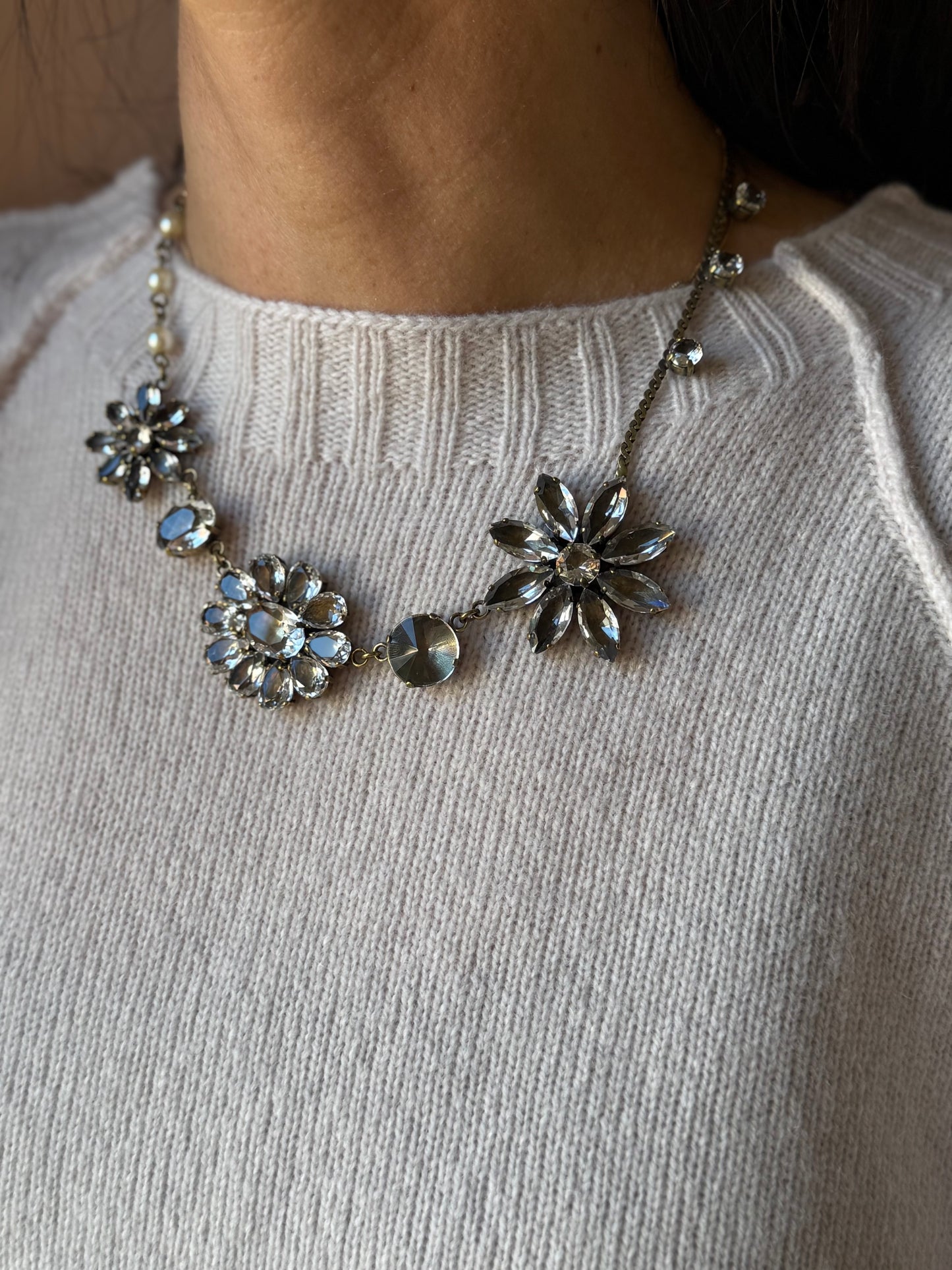 Girocollo mix fiori TRANSparents Unique