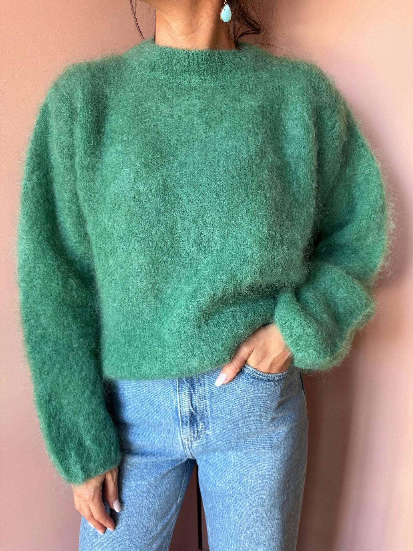 Maglione menta Ottod’ame