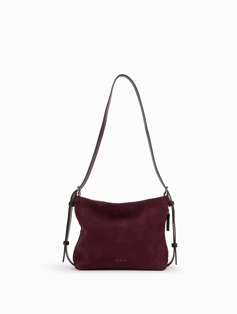 Borsa Mini Moreen aubergine Nat & Nin