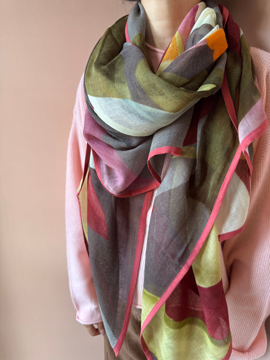 Sciarpa Elle arancio SHALLS