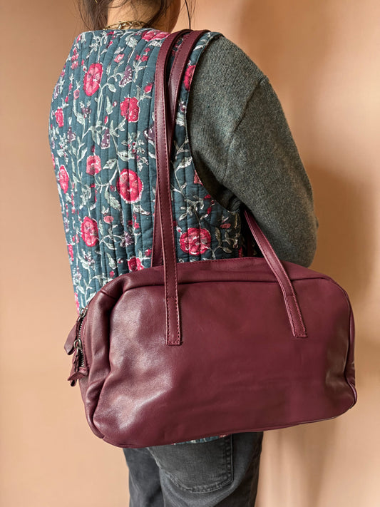 Borsa Bowling bordeaux