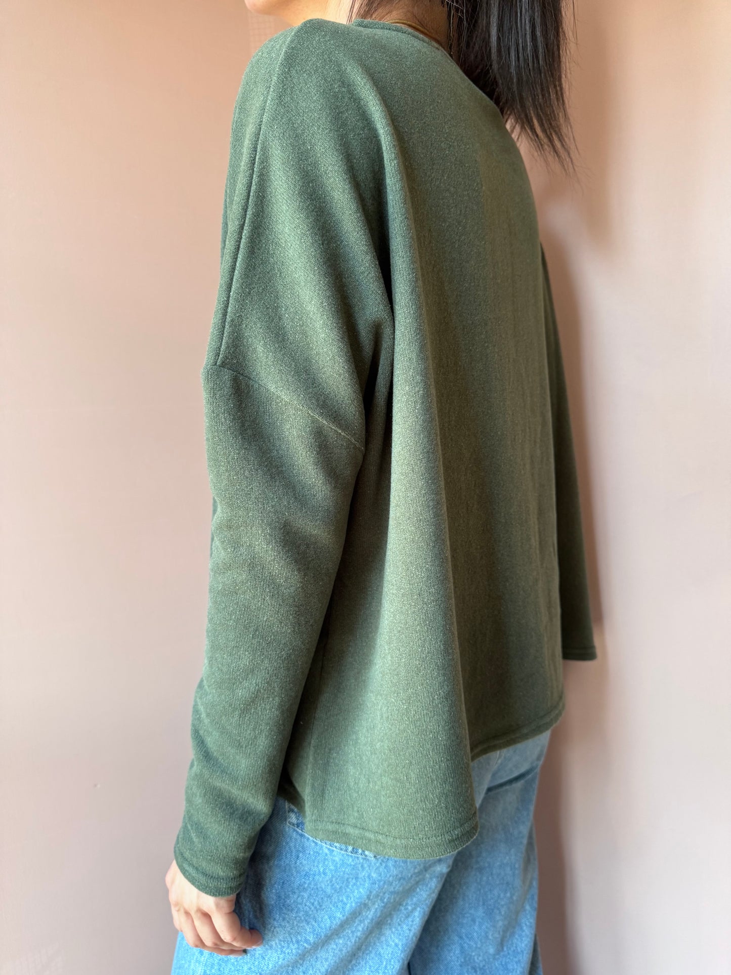 Maglia Boxy foresta Neirami