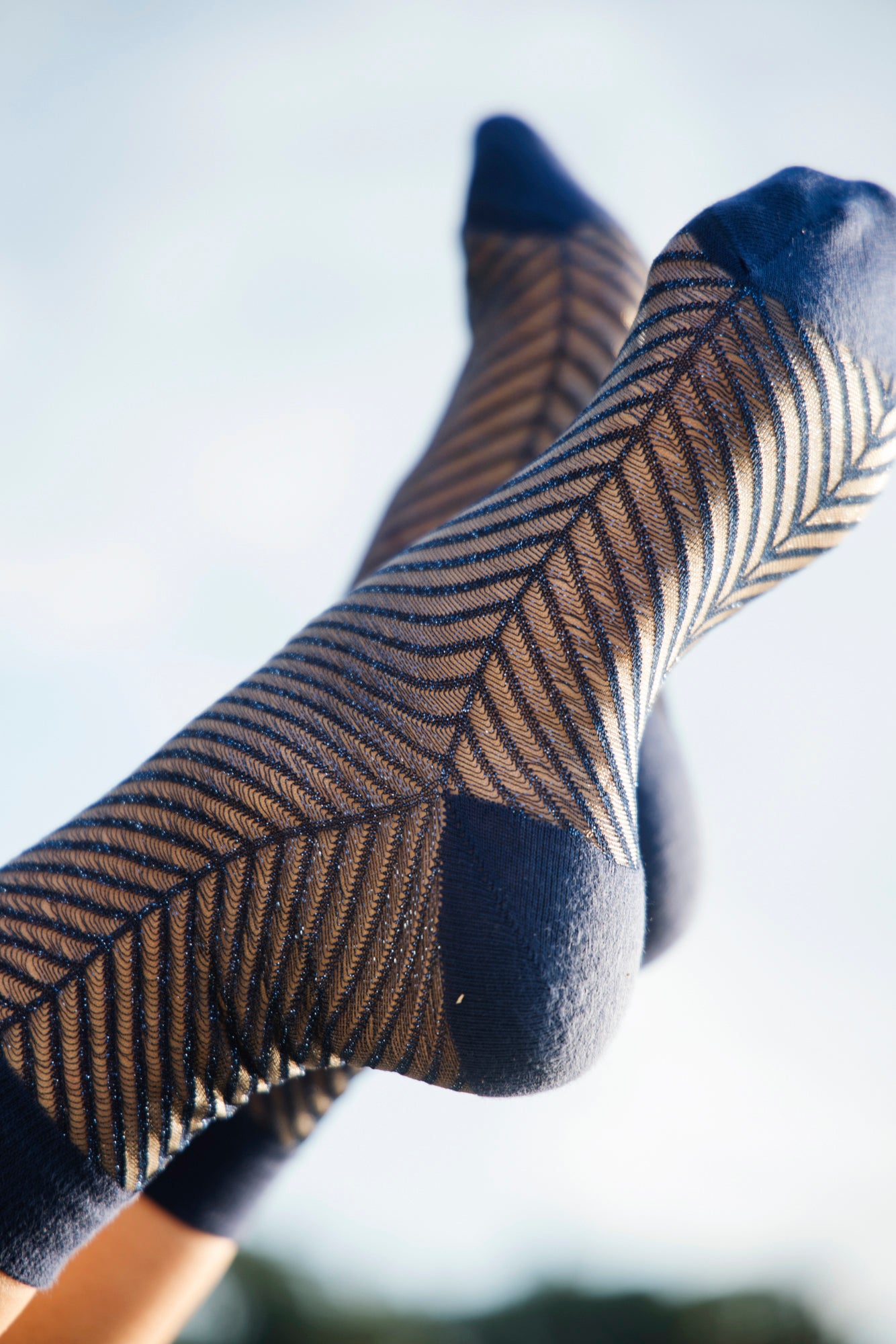 Calze Sapin blu Atelier St Eustache