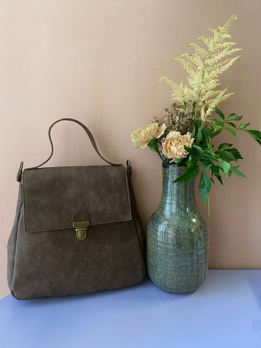 Borsa cartella Melinda Coffee 3Chic