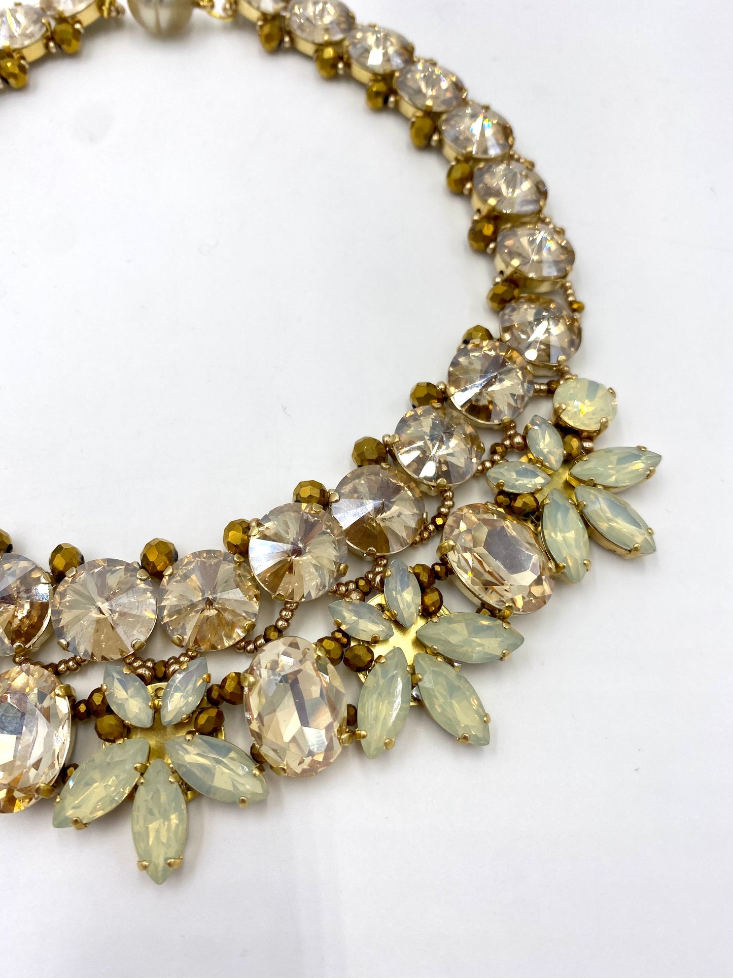 Collana Ortensia Opale Iolité