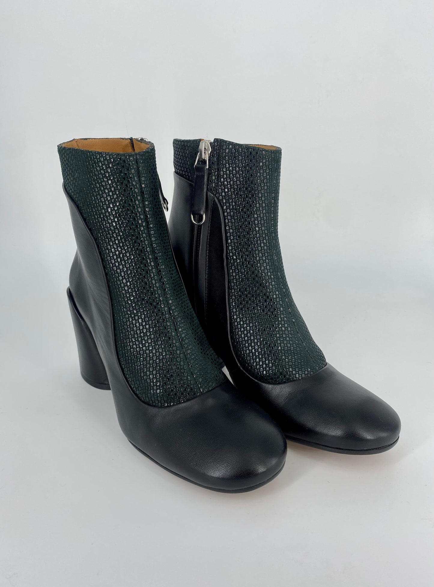 Tronchetto nero e verde