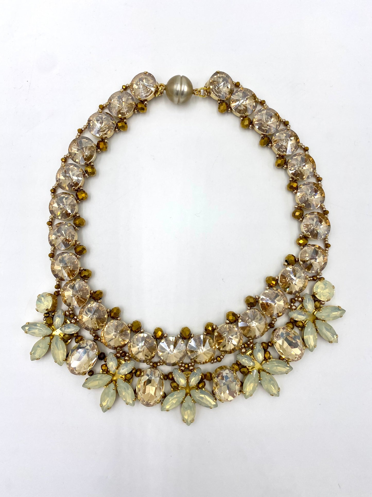 Collana Ortensia Opale Iolité