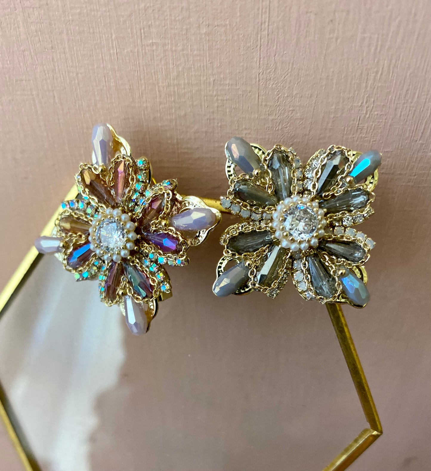 Spilla cristallo di ghiaccio