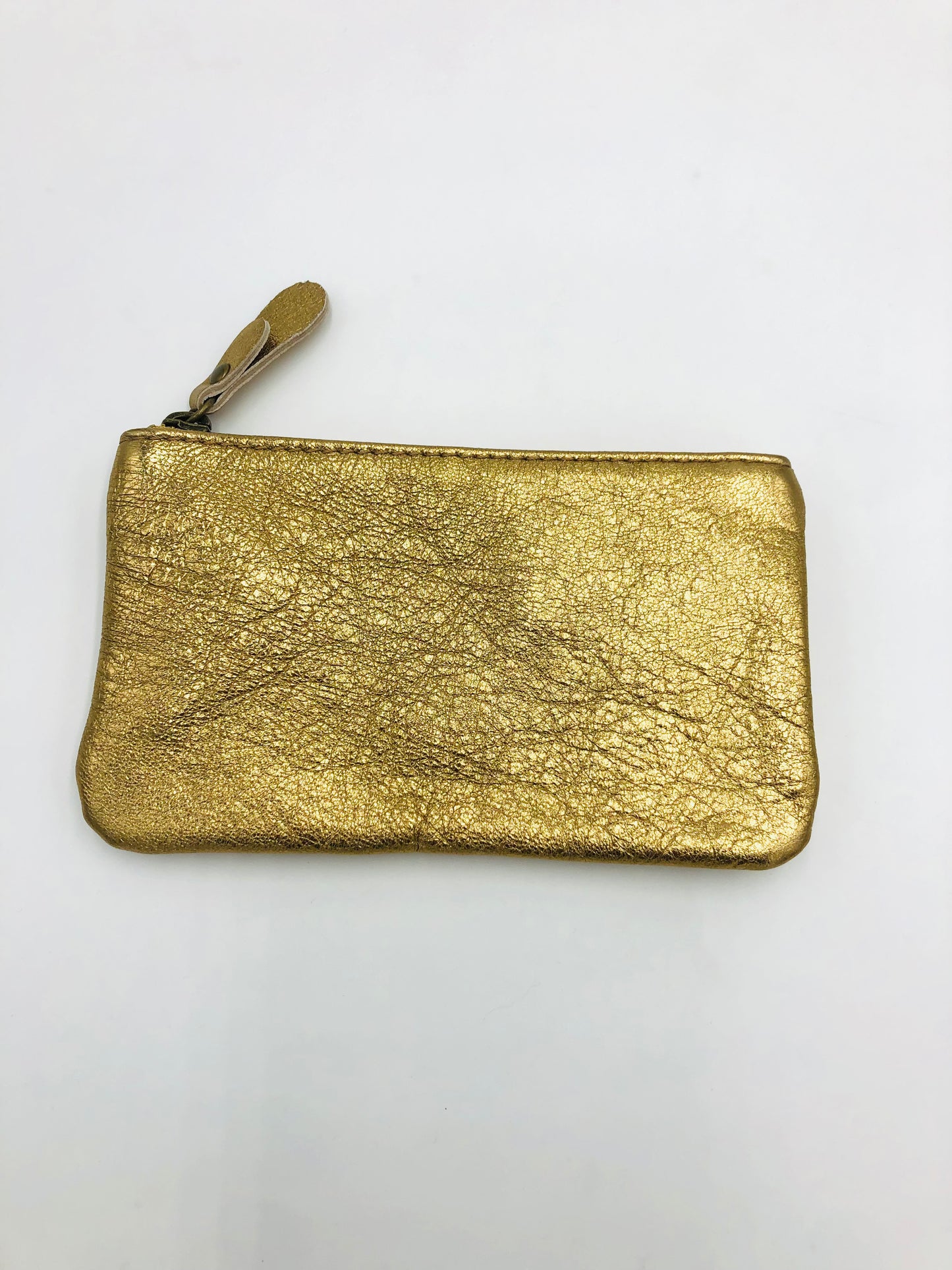 Pochette in pelle con portachiavi