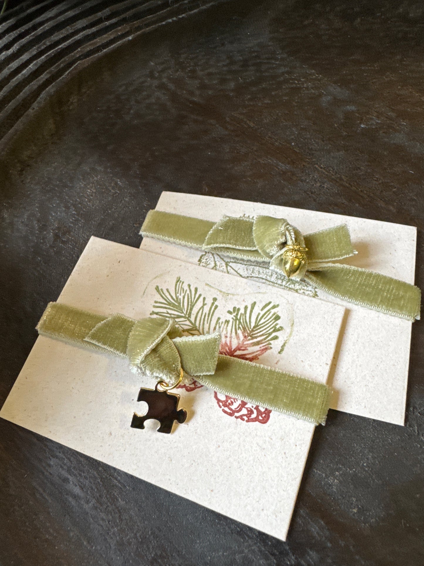 Bracciali in velluto Brioche Handmade