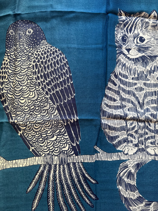 Sciarpa Chouette blu Inoui