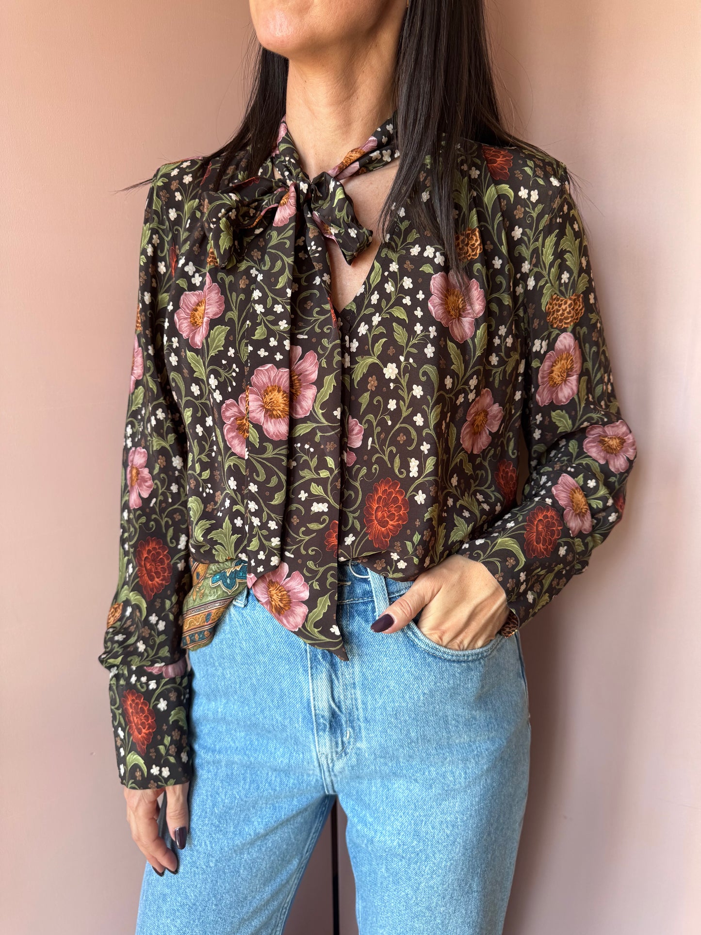 Camicia fiocco WU SIDE