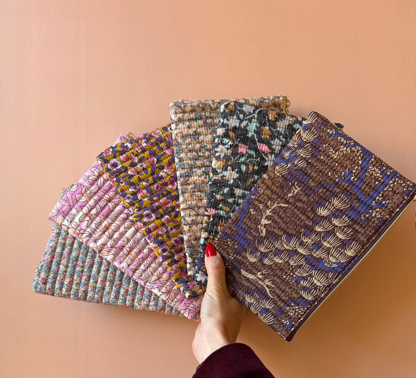 Pochette floreale tg.S