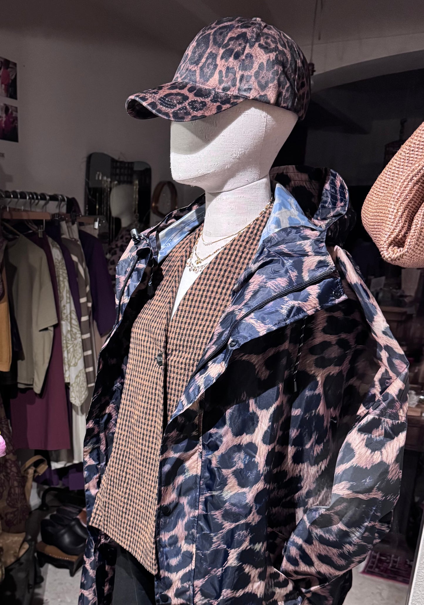 Cappellino animalier