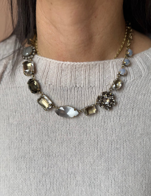 Girocollo grigio Unique