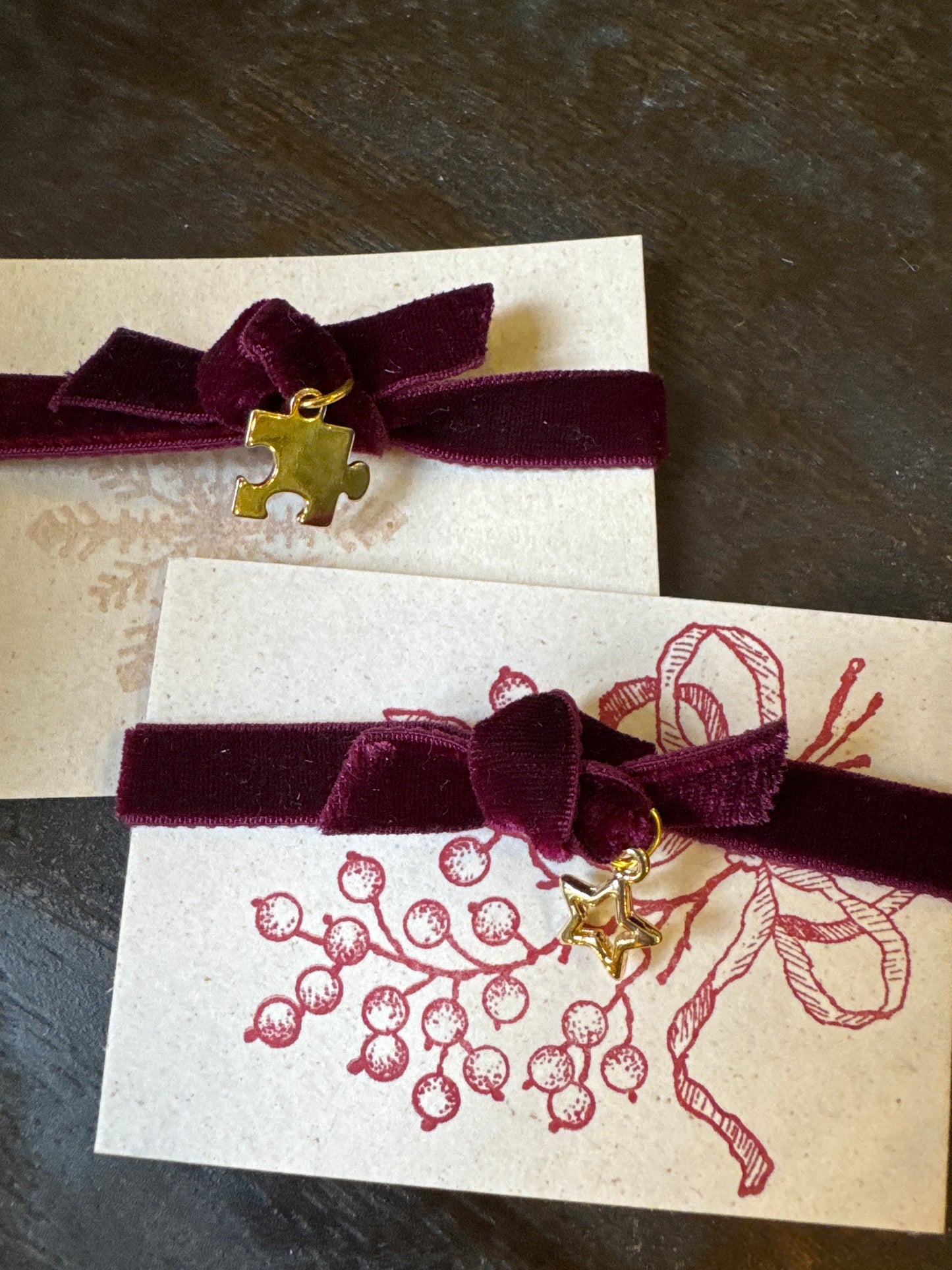 Bracciali in velluto Brioche Handmade